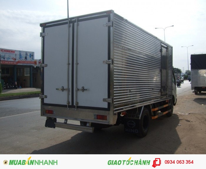Xe Tải Hino Dutro Series 300 Thùng mui bạt trọng tải 5 tấn Trả góp Lãi suất Thấp