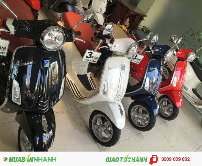 Mua trả góp xe vespa primavera tại HCM