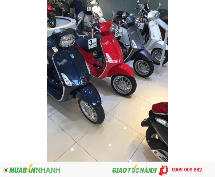 Mua trả góp xe vespa primavera tại HCM