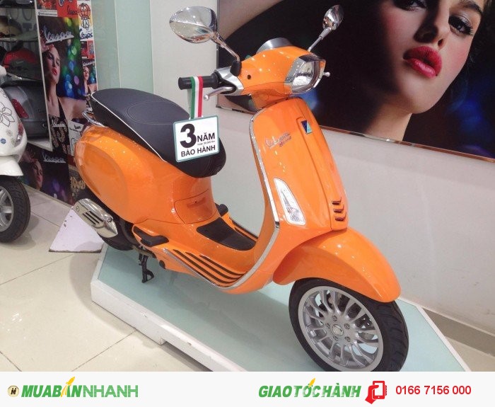 Bán Vespa Sprint 125 3v i.e. (Màu cam)