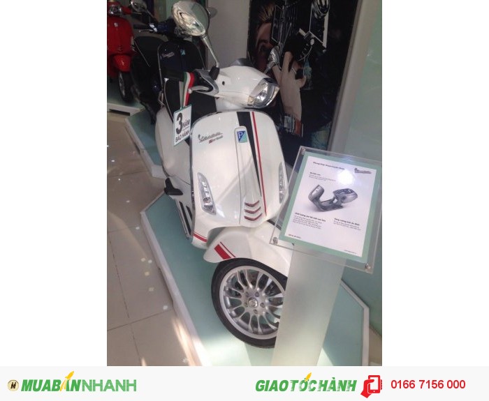 Vespa Sprint 125 3v i.e. (Màu trắng)
