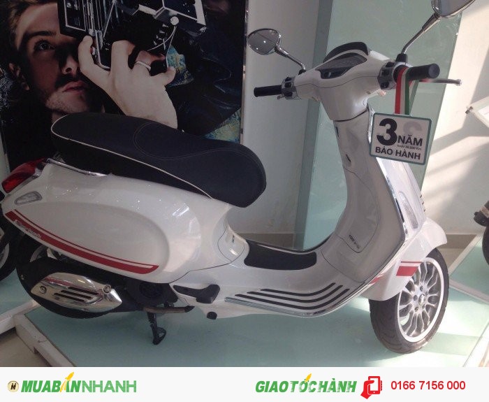 Vespa Sprint 125 3v i.e. (Màu trắng)