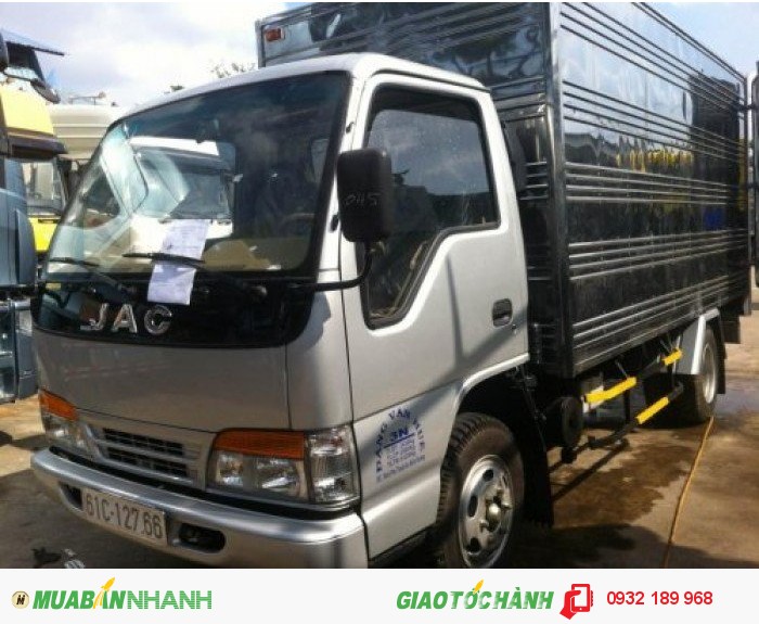 Xe tải jac 1,5t thùng kín, xe tải jac 1 tấn 5