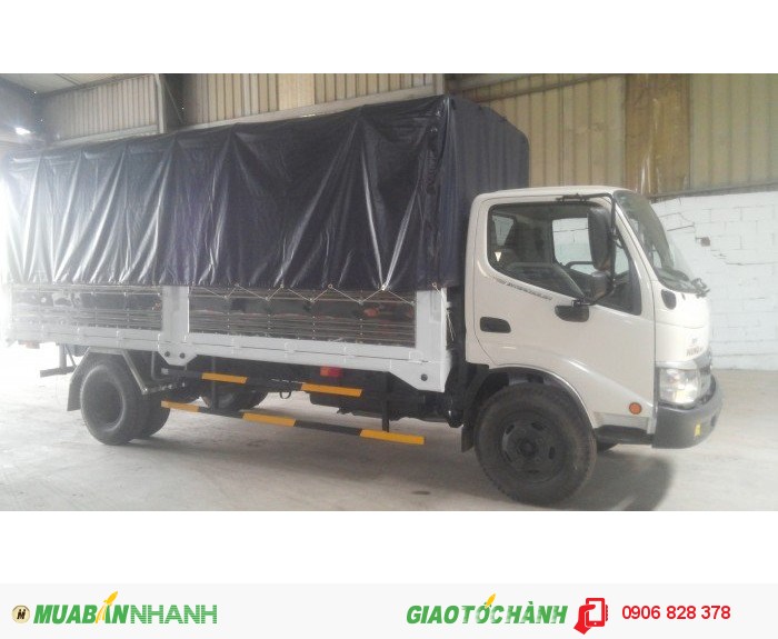 Xe Tải Hino WU342L - 5 Tấn Thùng Kín Thùng Mui Bạt Giao Xe Toàn Quốc