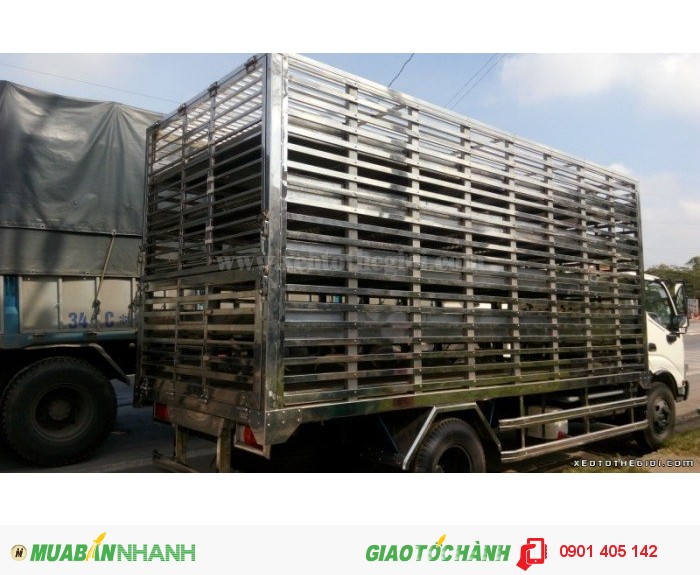 Thùng Mui Bạt,Thùng Kín Xe tải Hino 5 tấn WU342L máy 130  Giao Xe Toàn Quốc
