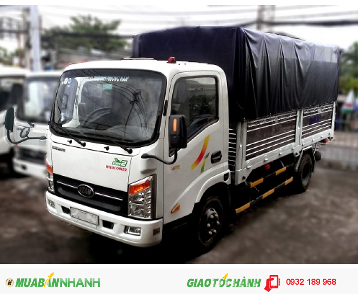 Xe tải veam VT100 động cơ Hyundai, xe tải 1 tấn