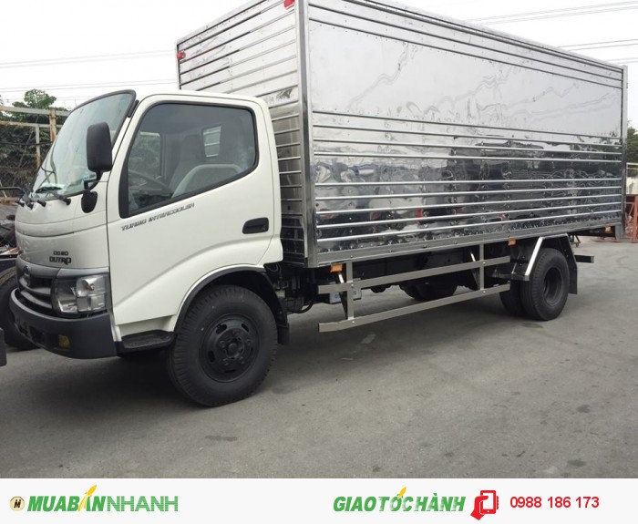 Bán xe tải Hino 5 tấn , Hino WU342L thùng mui bạt Trả góp Lãi suất Thấp