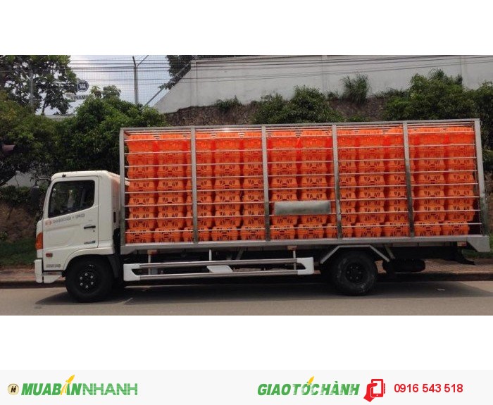 Xe Tải Hino chở Gia cầm, Chở Gà vịt, Hino FC chuyên dùng