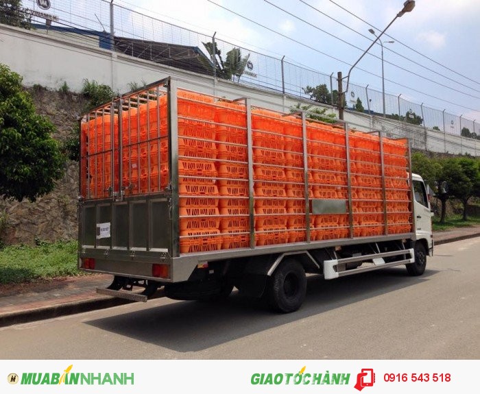 Xe Tải Hino chở Gia cầm, Chở Gà vịt, Hino FC chuyên dùng