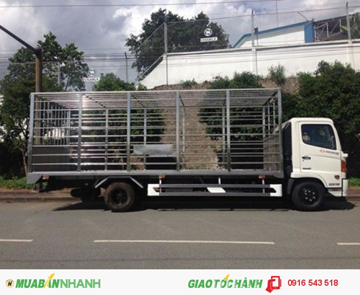 Xe Tải Hino chở Gia cầm, Chở Gà vịt, Hino FC chuyên dùng