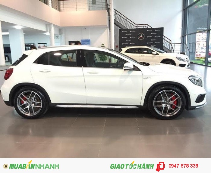 Bán Mercedes GLA45 AMG 2016 màu Trắng xe chạy lướt giá tốt