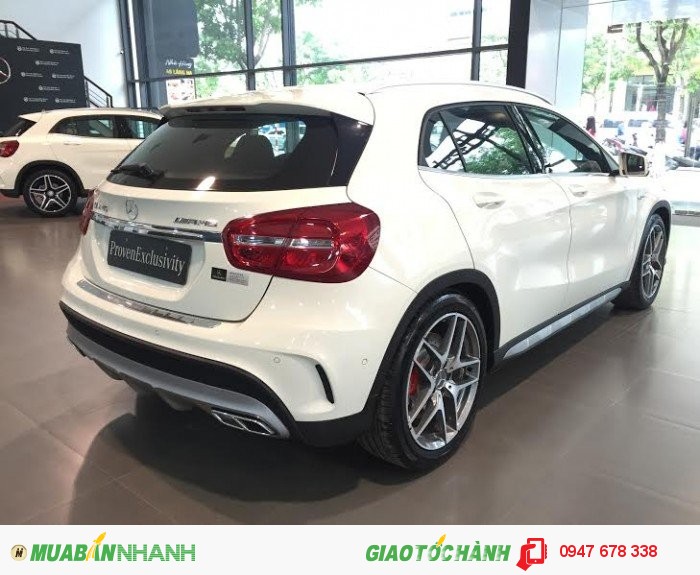 Bán Mercedes GLA45 AMG 2016 màu Trắng xe chạy lướt giá tốt