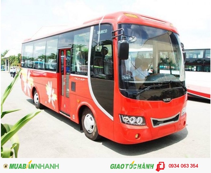 Bán Xe khách Samco 5.2 L 29 chỗ -34 chỗ Đủ Màu Mẫu Mới 2016