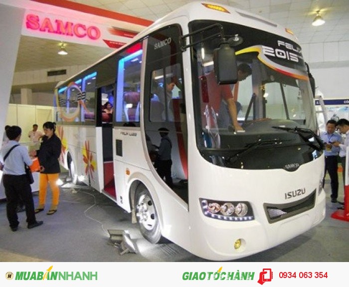 Bán Xe khách Samco 5.2 L 29 chỗ -34 chỗ Đủ Màu Mẫu Mới 2016