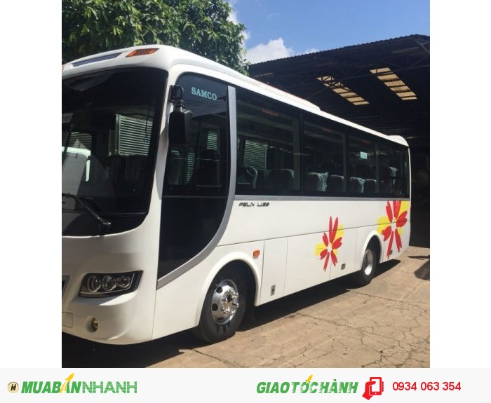 Chuyên Phân Phối Xe SAMCO 29 -34 Chỗ Mẫu Mới 2016