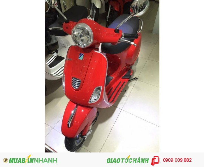 Xe Vespa Sprint ABS màu đỏ mận nhám - Đăng Khoa - MBN:117492 - 0909009882