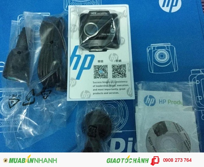 Camera hành trình Hp F550G (2K) có GPS...(3.800K)