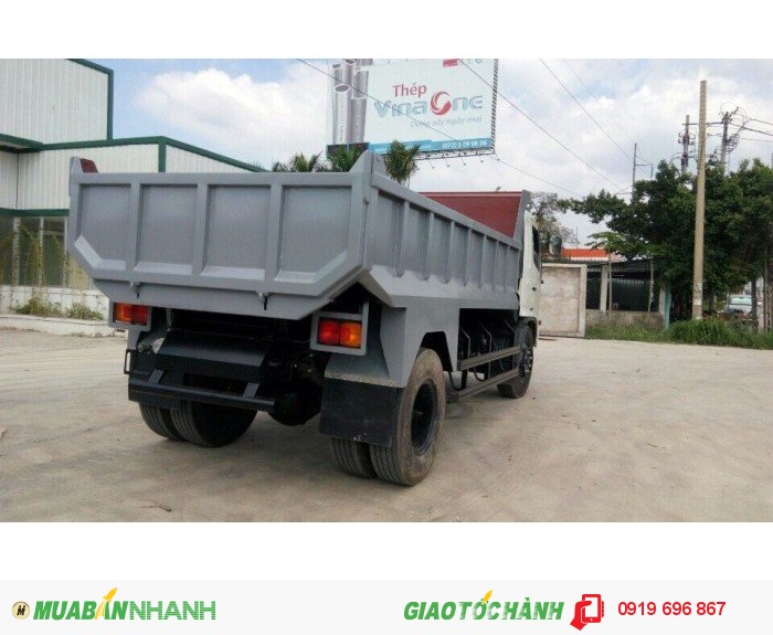 Xe ben hino 8t6 hệ thống ben nhập từ ý