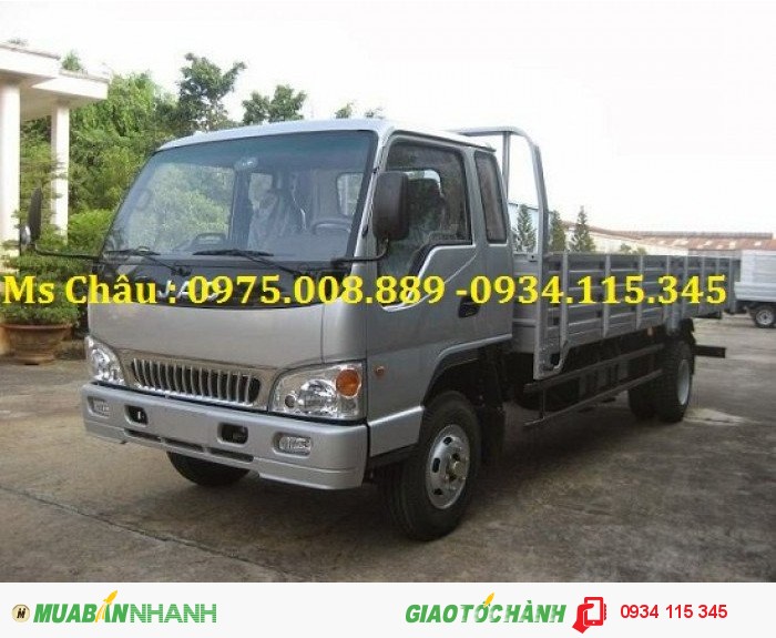 Mua xe tải jac 6.4 tấn- xe tải jac 6tan4 đóng sẵn thùng- Bán xe tải jac 6 tấn 4 trả góp