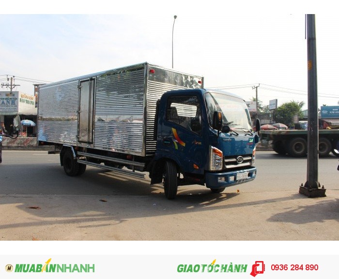Xe tải 1,6 tấn thùng dài 6,1m. chuyên chạy nội thất, nệm mút. Đời 2016