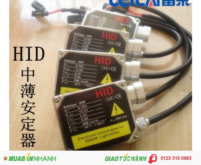 Ballast đèn Xenon HID – 12V35W AC - XHB-1.2