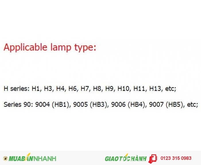 Ballast đèn Xenon HID – 12V35W AC - XHB-1.2