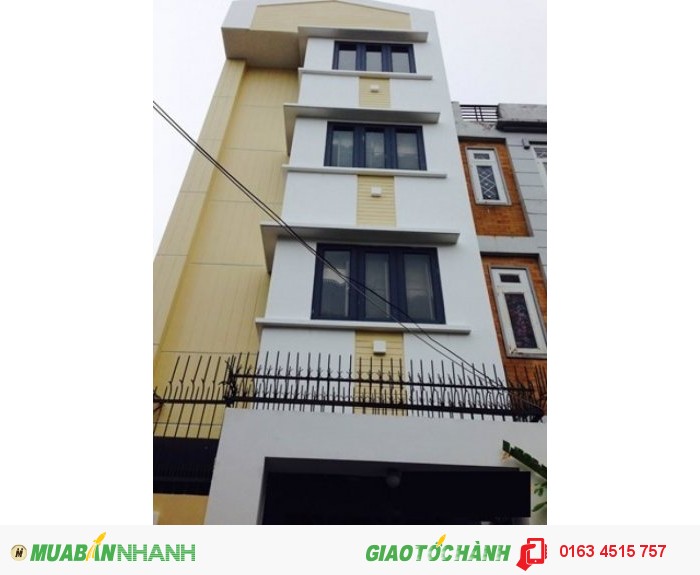 Cho thuê nhà 3 lầu MT Đào Duy Anh, P.9, PN DT 5x18m