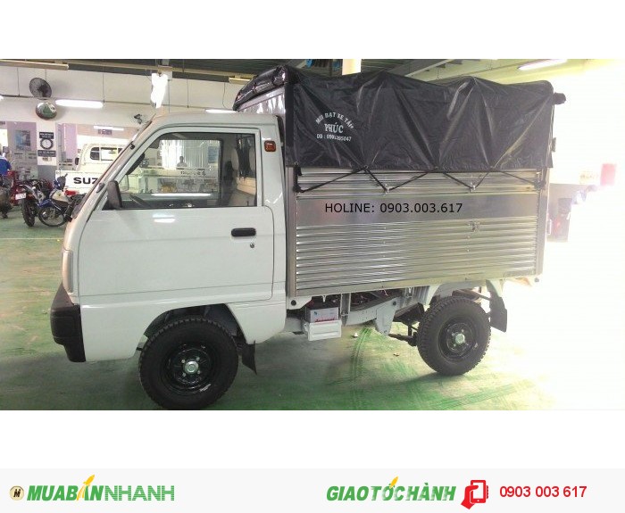 Xe tải nhẹ suzuki 500kg thùng mui bạt, Bán xe trả góp. Chỉ cần 70TRIỆU GIAO XE NGAY!!
