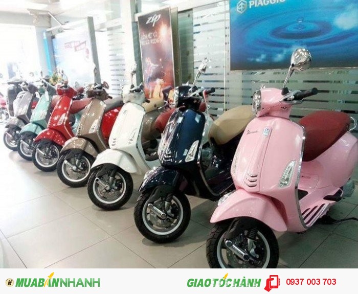 Chương Trình KHUYẾN MẠI (6TR 5) cho dòng xe Vespa