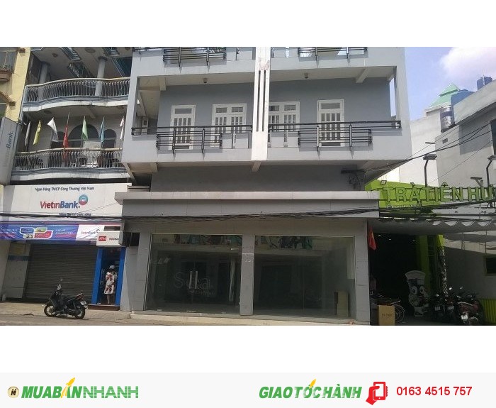 Cho thuê mặt bằng mới xây nở hậu Lê Văn Thọ, GV DT 240m