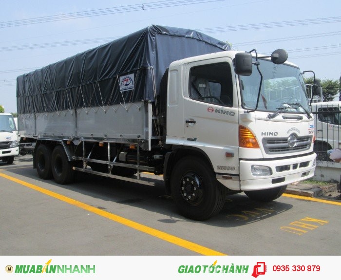 Bán Trả Góp Lãi Suất Thấp Xe Tải HiNo FL,3 Chân,16 tấn Giao Xe Toàn Quốc