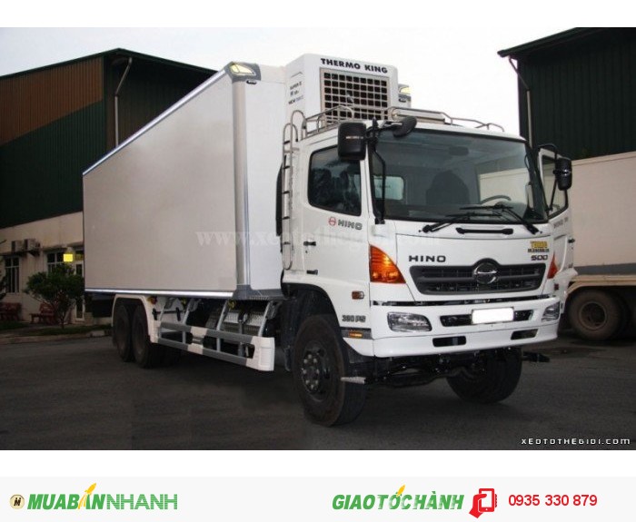 Bán Trả Góp Lãi Suất Thấp Xe Tải HiNo FL,3 Chân,16 tấn Giao Xe Toàn Quốc