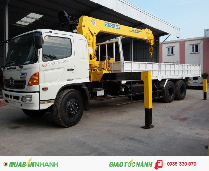 Bán Trả Góp Lãi Suất Thấp Xe Tải HiNo FL,3 Chân,16 tấn Giao Xe Toàn Quốc