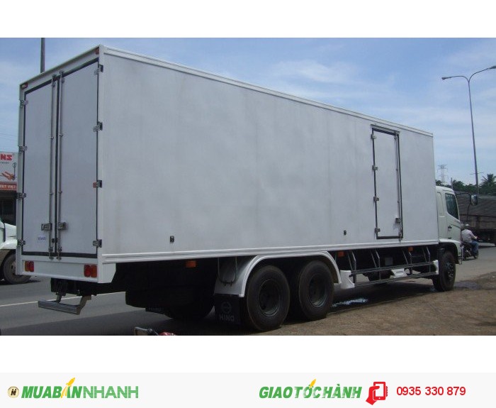 Bán trả góp xe tải Hino FL 3 chân16 Tấn Bửng nhôm thùng dài 7,8m/9.3m