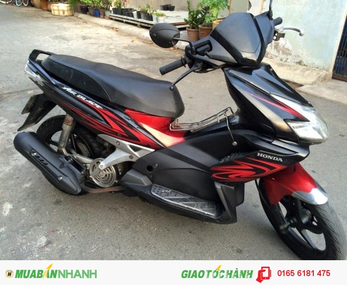 Honda Air Blade, ab HQ, màu đỏ, bstp, 2k10,máy êm