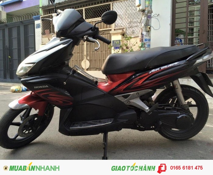 Honda Air Blade, ab HQ, màu đỏ, bstp, 2k10,máy êm