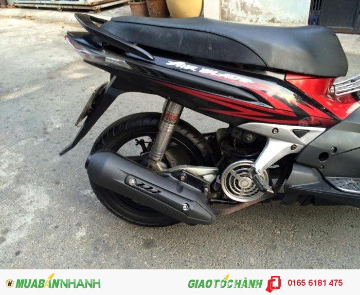 Honda Air Blade, ab HQ, màu đỏ, bstp, 2k10,máy êm