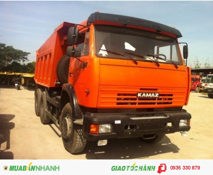 Trả góp lãi suất thấp Giao Xe Toàn Quốc  xe tải ben Kamaz 65115 ,15 tấn