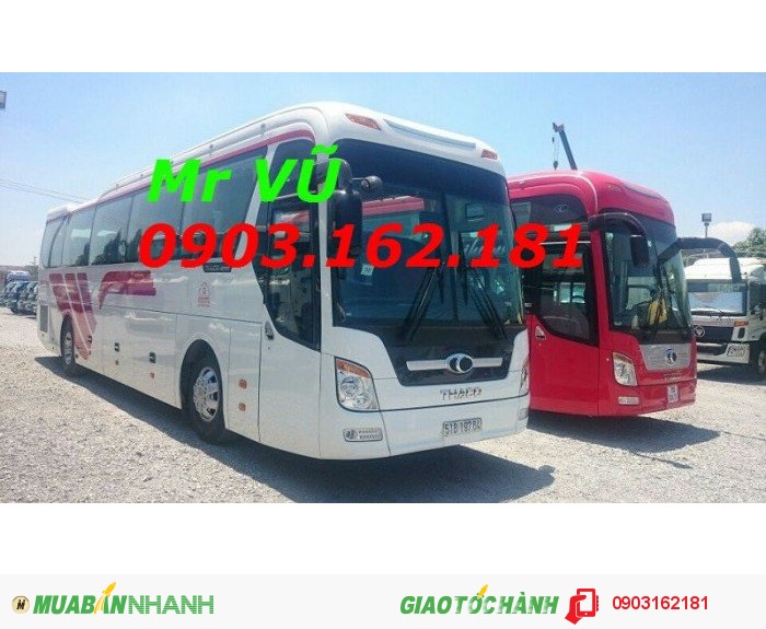 Giá xe thaco 47 chỗ ; giá xe thaco universe 47 chỗ ; cần mua trả góp xe thaco 47 chỗ đời 2016
