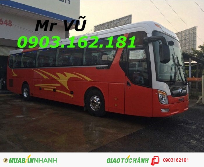 Giá xe thaco 47 chỗ ; giá xe thaco universe 47 chỗ ; cần mua trả góp xe thaco 47 chỗ đời 2016