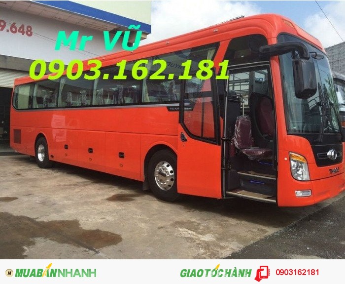 Giá xe thaco 47 chỗ ; giá xe thaco universe 47 chỗ ; cần mua trả góp xe thaco 47 chỗ đời 2016