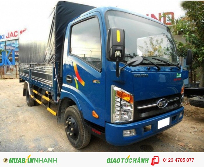 Bán xe tải veam 1t25, xe tải veam 1.25 tấn động cơ Hyundai được vào thành phố giá hấp dẫn.