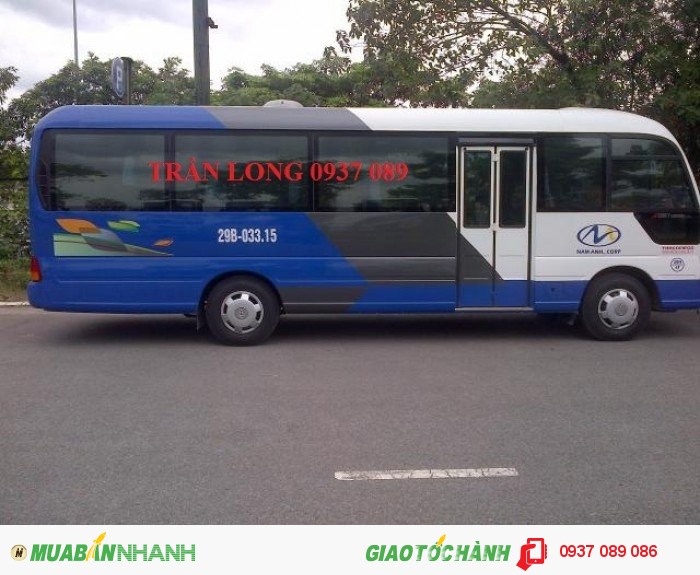 Xe khách 2 ghế tracomeco phiên bản 2017