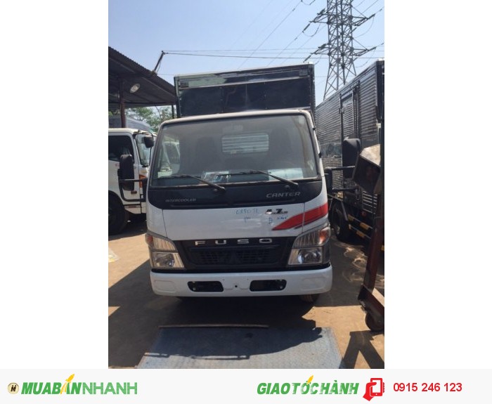 Xe tải Fuso Canter 4.7 - 1.7t - Tặng thùng và thuế trước bạ