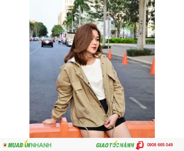 HCMÁo khoác kaki túi hộp nam nữ lót dù phối logo chất kaki ngoại xịn dày  dặn bao đẹp y ảnh (poles) - MixASale