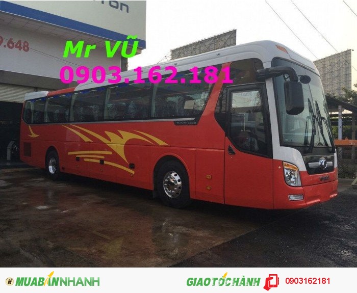 Xe thaco 47 chỗ 2016 ; giá xe thaco tb120s 2016 ; mua xe thaco universe 47 chỗ 2016