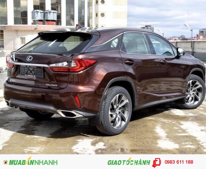 Bán Lexus RX200T 2017 đủ màu, Thông số kỹ thuật Lexus RX200T Luxury 2017