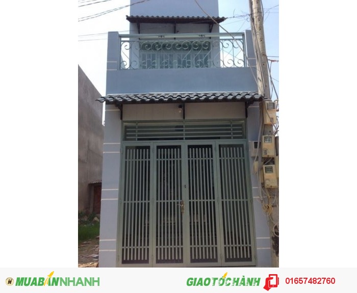 Cần bán nhà, 2 tầng, HXH, DT 3x 16m, Thạnh Xuân 52, P. Thạnh Lộc Q.12. Giá 750 tr.