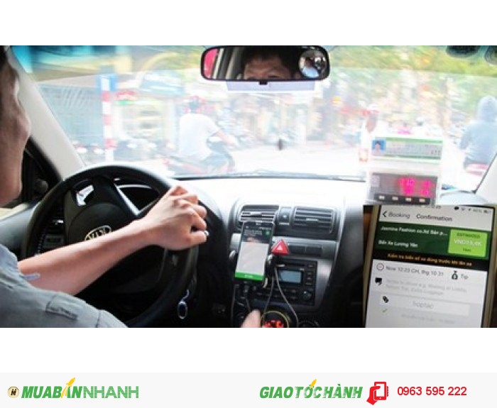 Cho thuê xe kinh doanh taxi, Grab - uber