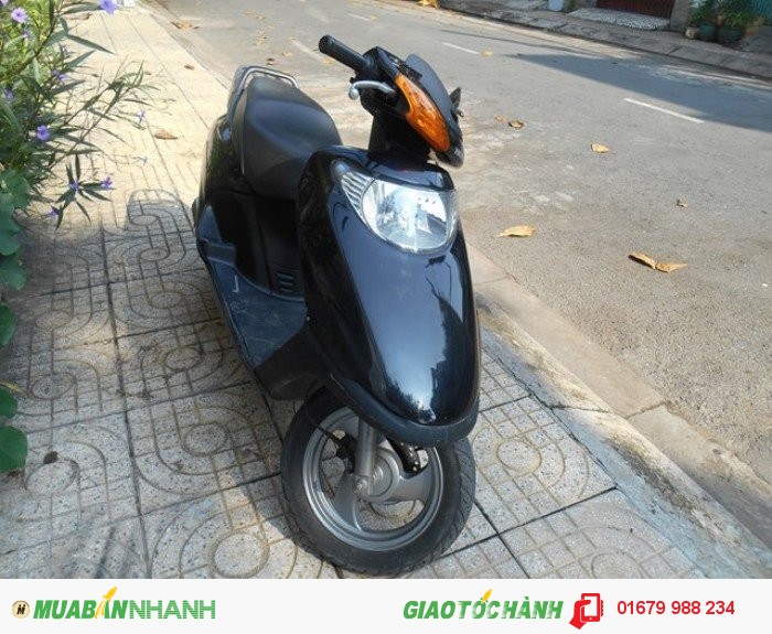 Spacy Honda 100cc của Nhật, xe màu đen,